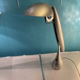 Grey postmodern “heron” lamp