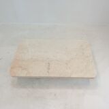 Italian marble coffee table, 1970s