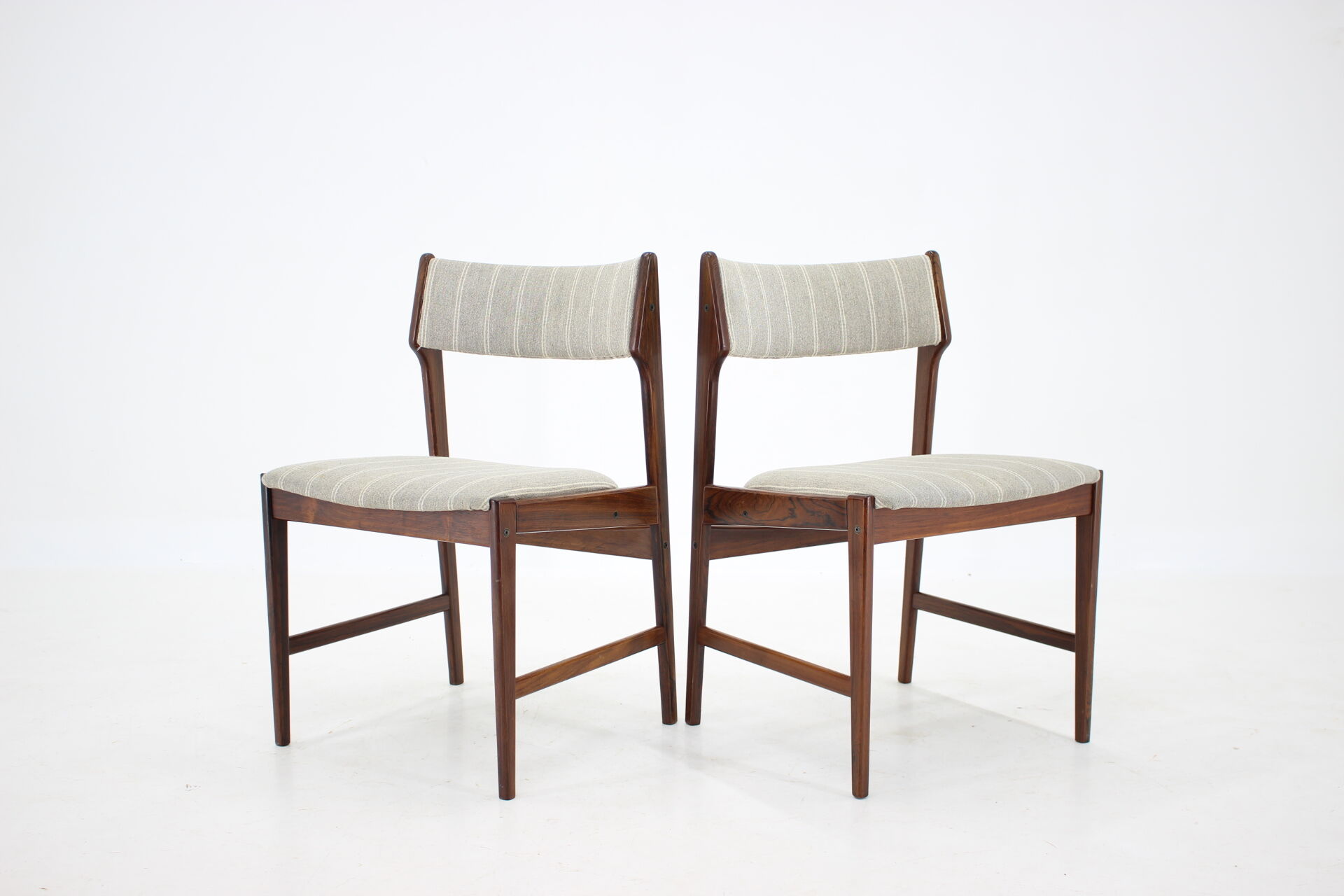 1960s Set of 6 Erich Buch Solid Palisander Dining Chairs,Denmark
