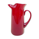 Blown glass pitcher