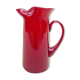Blown glass pitcher