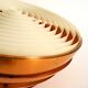 Original 1960s copper slat pendant lamp by Hans-Agne Jakobsson for Markaryd