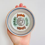 Assiette en céramique artisanat roumain