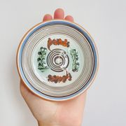 Assiette en céramique artisanat roumain