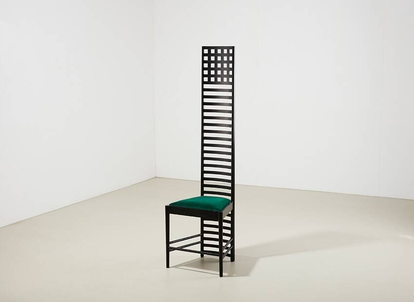 Charles Rennie Mackintosh Hill House Chair for Cassina 1903/1970