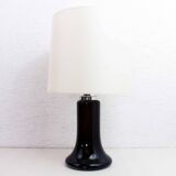 Limburg 1970 black glass lamp base