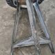 Vintage metal industrial stool