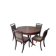 Old dining table and 4 chairs