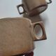 Duo de mugs/bols grès de grand feu Brenne