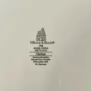 Set of Villeroy & Boch "Clarissa" plates - Bone China - Ø 26.5 cm