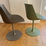Set of 7 swivel chairs model Flow by MDF Italia