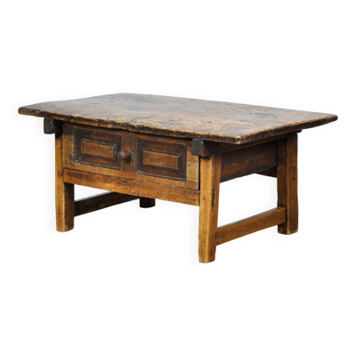 Table en châtaignier espagnole, XVIIe/XVIIIe siècle