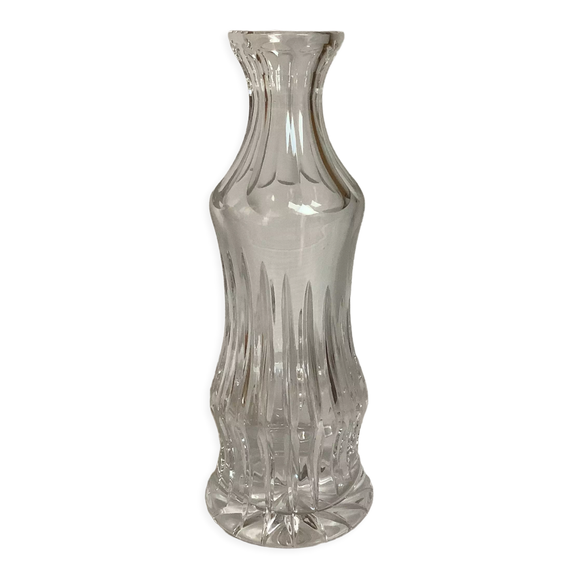 Cut crystal carafe bottle