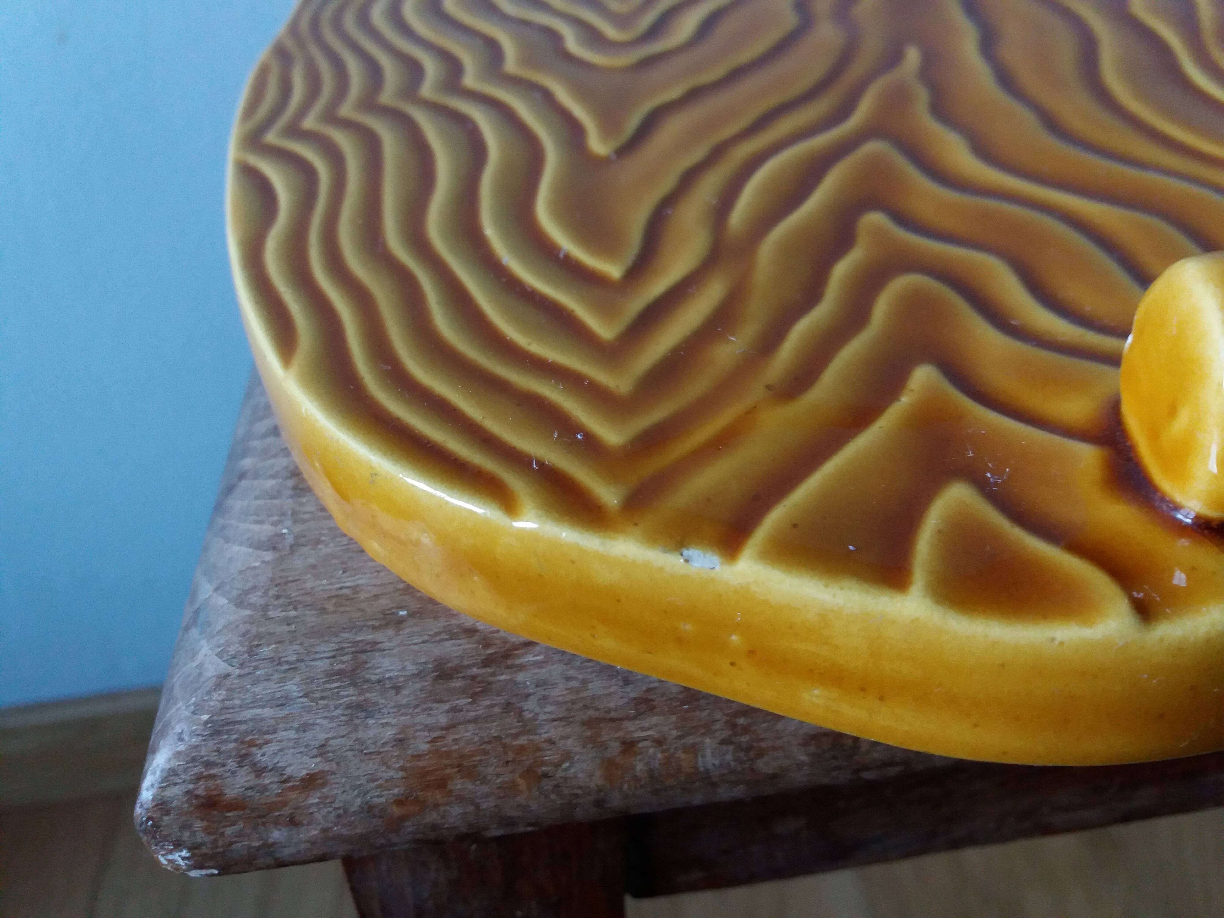 Noblaceram Limoges wood-effect slip cheese board