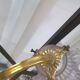 Brass Chandelier And Glass Paste Napoleon III
