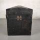 Wooden travel trunk