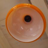 Suspension in orange opaline 70s