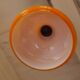 Suspension en opaline orange 70s