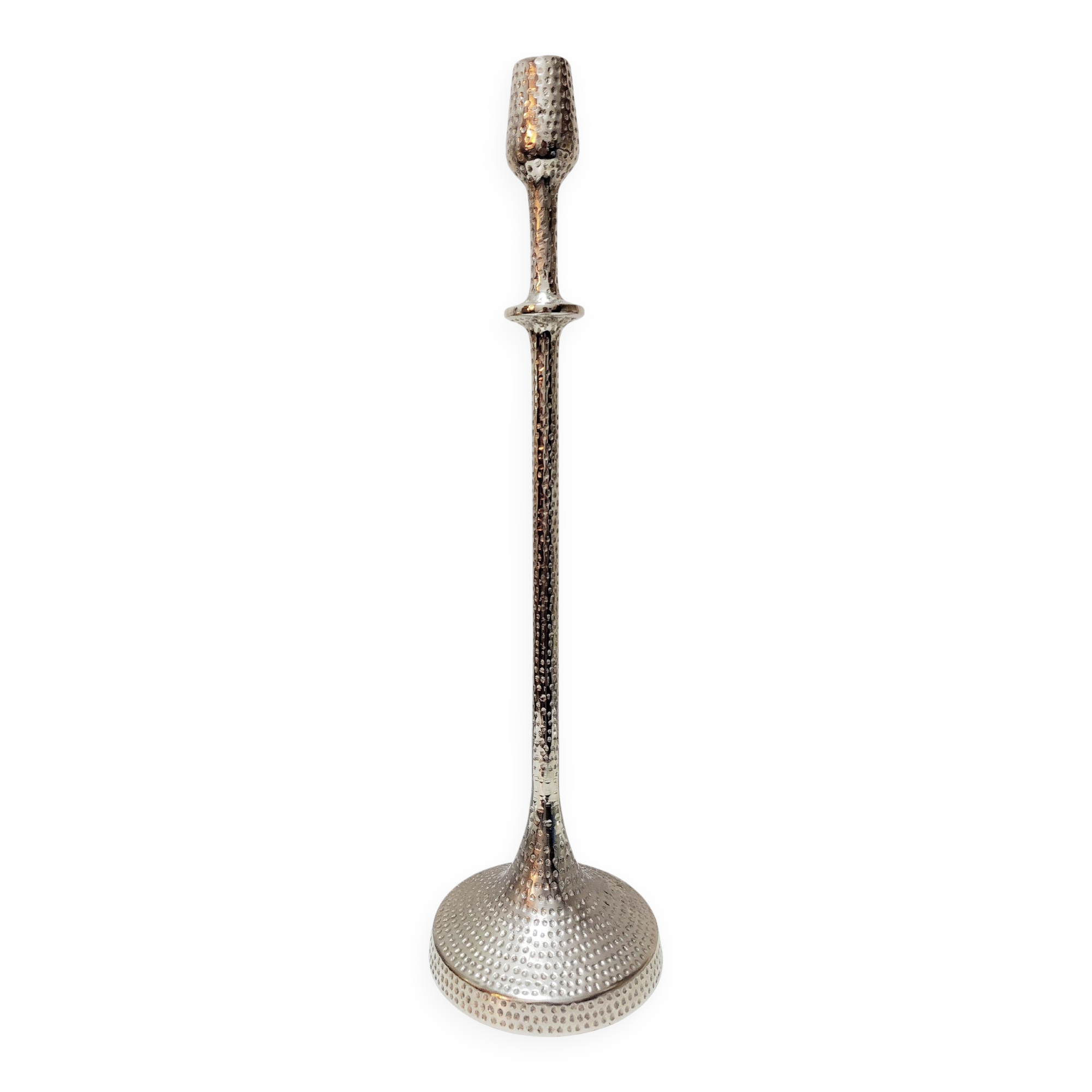 Brutalist Aluminium Candle Holder designed by Günther Lambert 1970s