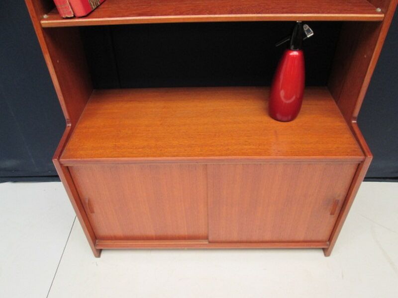 Vintage teak library