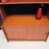 Vintage teak library