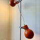 Lampadaire eyeball orange années 70