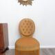 Gold low chair