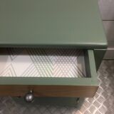 Rosemary green bedside table