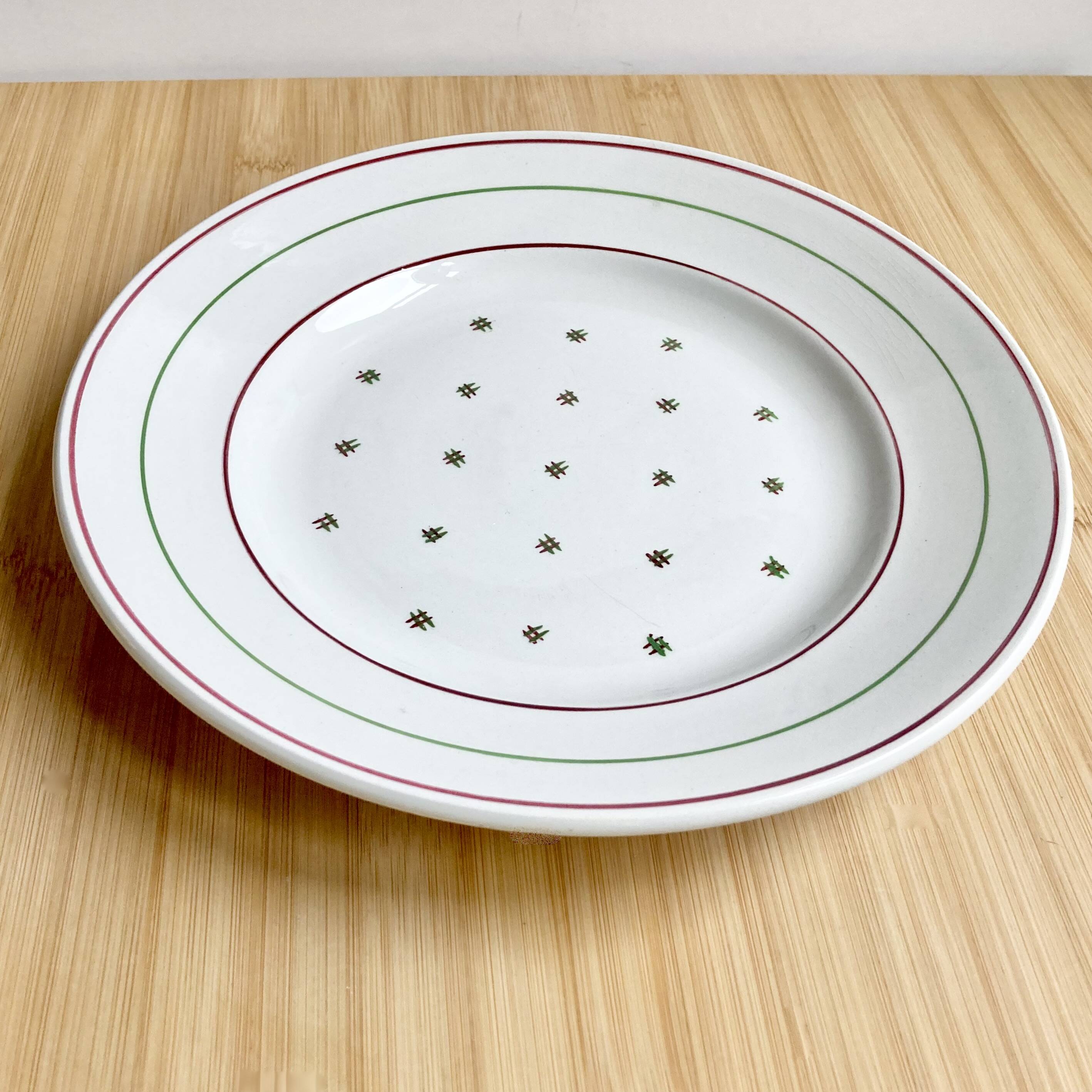 Round dish Luneville / Yvelines / 1950