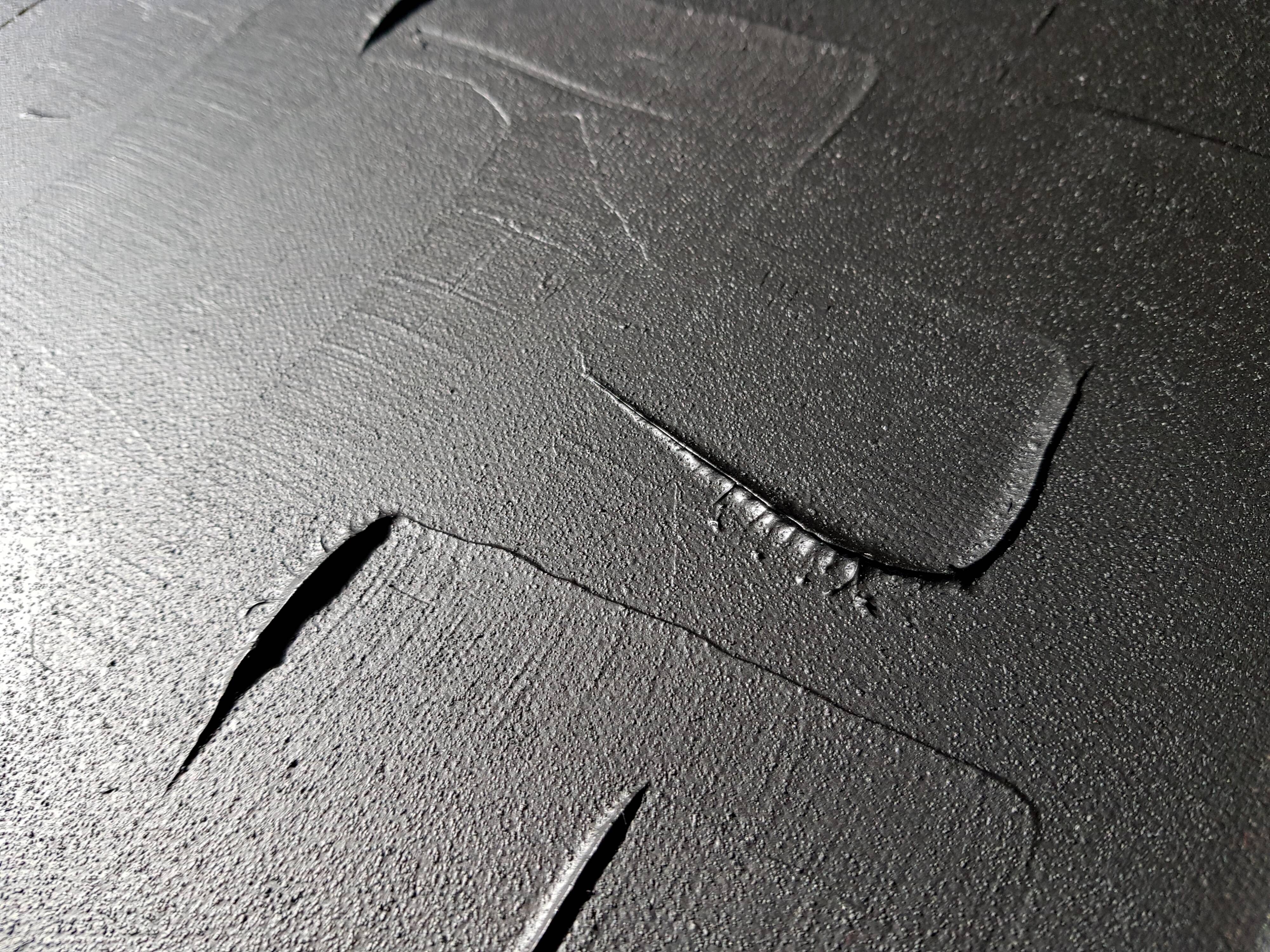 Abstract painting black monochrome painting