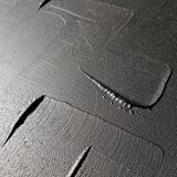 Abstract painting black monochrome painting