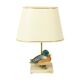 Artiflex Duck Lamp Design Brass Resin Travertine Malevolti