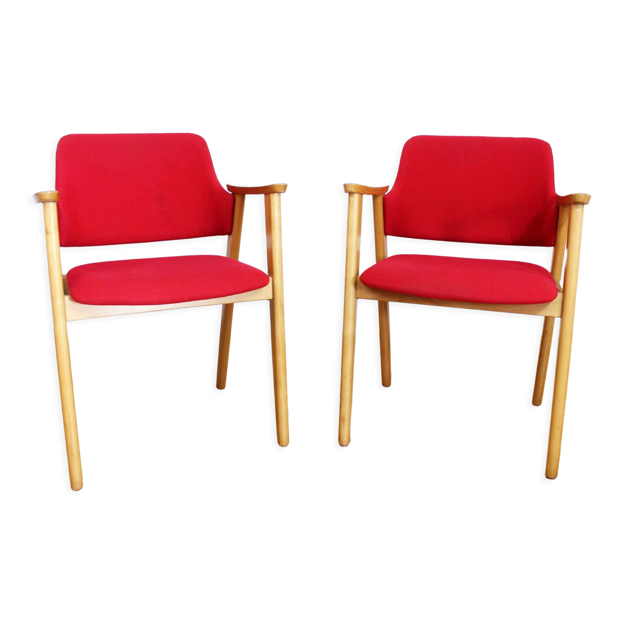 Pair of Scandinavian armchairs