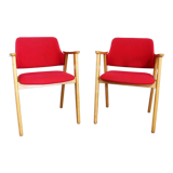 Pair of Scandinavian armchairs