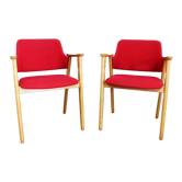 Paire de fauteuils scandinave