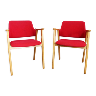 Pair of Scandinavian armchairs