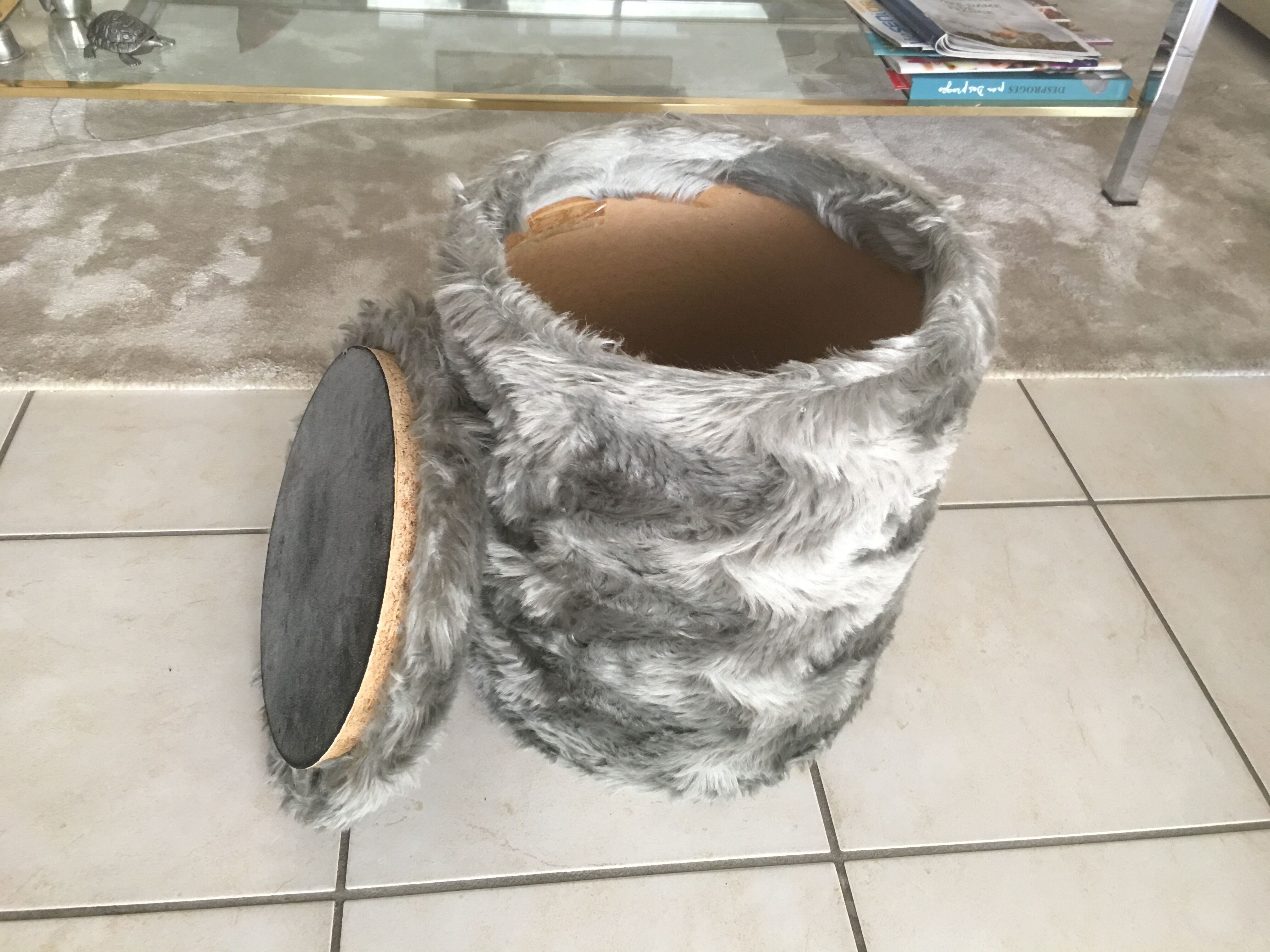Pouf chest moumoute 70