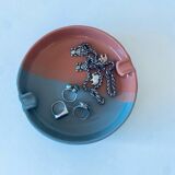 pocket, ceramic ashtray from Tuscany