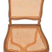 4 caned chairs from the Louis XV period stamped by Charles Delenoncourt.