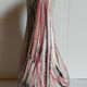 Free-form ceramic vase by R. Dupanier with abstract decoration from the 50s