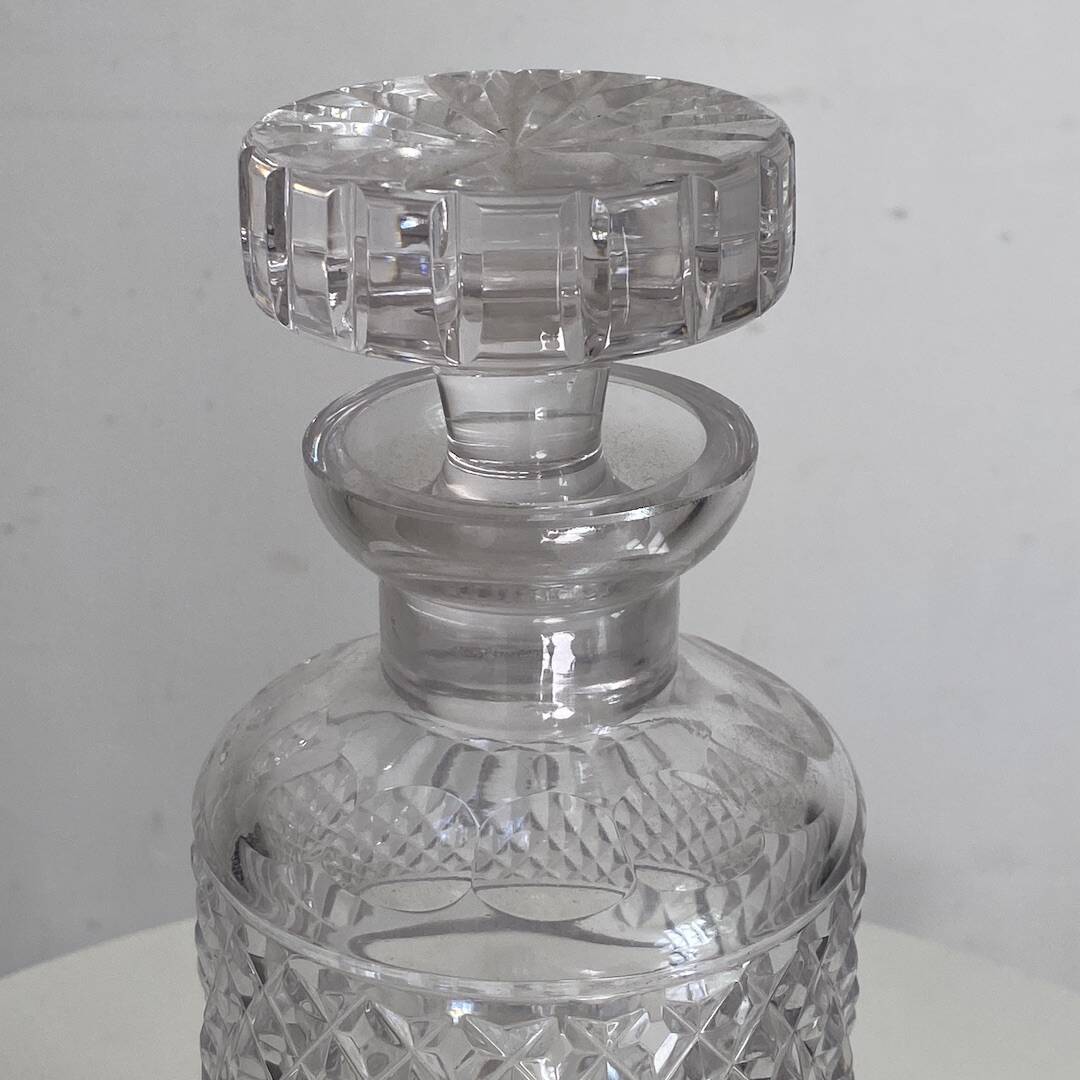 Vintage crystal carafe