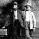 Photograph "Arthur Rimbaud and Paul Verlaine" Brussels, 1873 / 13 x 18 cm / B&W