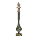 Soliflore vase in tinted glass with marbled decoration Murano Venice Very good condition Max dimensions: Height 2