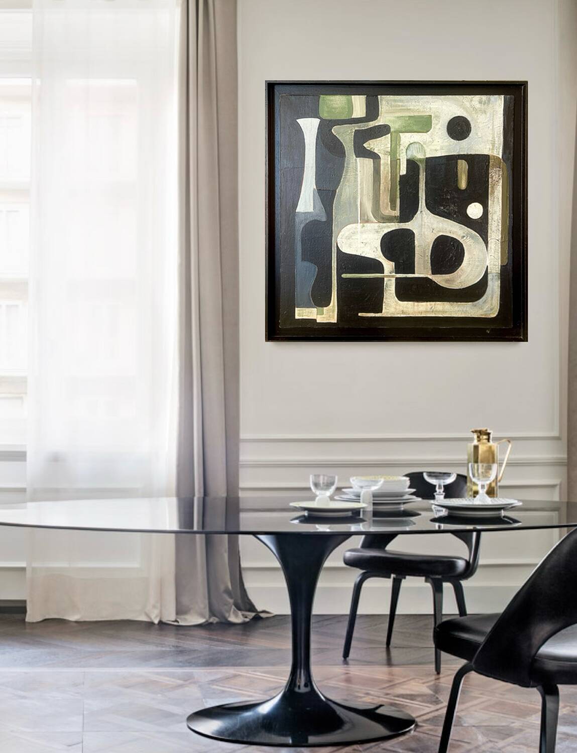 Tableau Olisch 2019 "Abstract Garden"