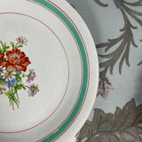 Set of 11 dessert plates Moulin des Loups Orchies