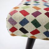 1960s Restored Beech Stool, Czechoslovakia