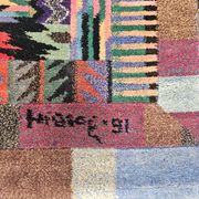 Vintage hand-knotted rug model Orion by Ottavio Missoni for Missoni
