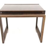 Scandinavian rosewood nesting tables, Sweden, 1960s