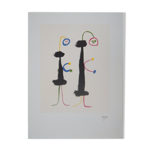 Lithographie d'après - joan