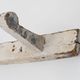 Industrial White Wall Mounted Coat Rack in Wood, Belgium, 1920s